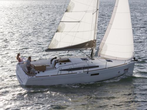 Sailing boat Sun Odyssey 349 available for charter in Portisco