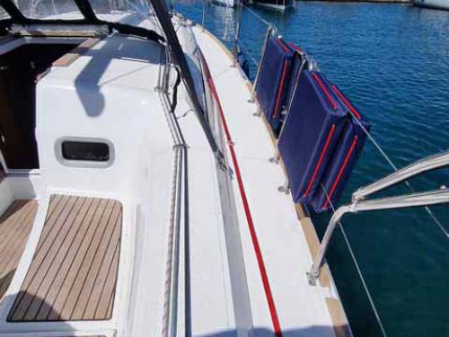 Sailing yacht Sun Odyssey 349 for hire in Golfo Aranci