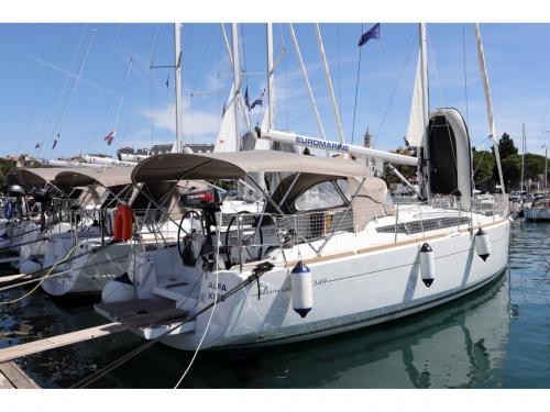 Segelyacht Sun Odyssey 349 Yachtcharter in ACI Marina Pula