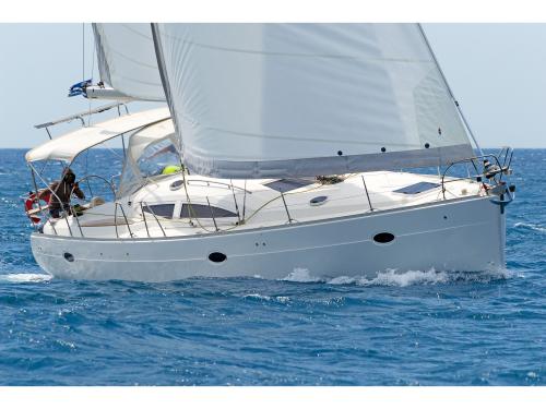 Sailing yacht Sun Odyssey 349 for rent in Port Lavrio