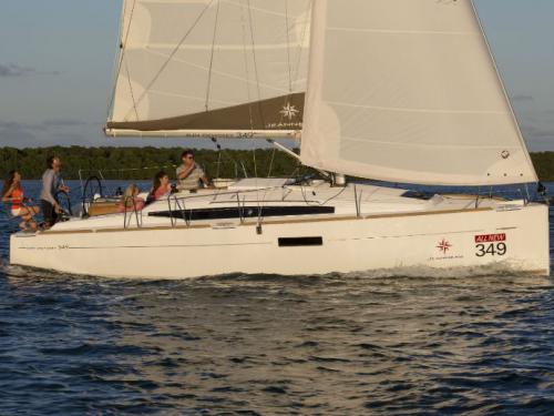 Sailing boat Sun Odyssey 349 for hire in Nanny Cay Town