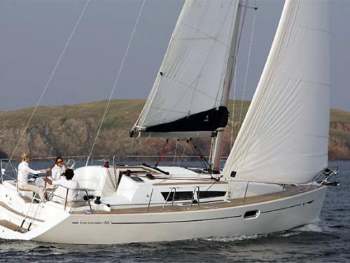 Sailing yacht Sun Odyssey 36i for hire in Lagos