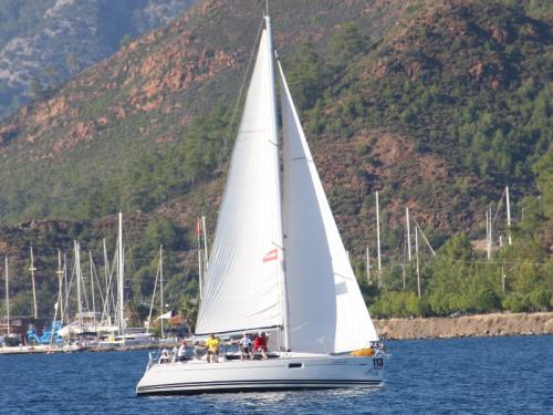 Yacht Sun Odyssey 36i for hire in Adakoy Marina