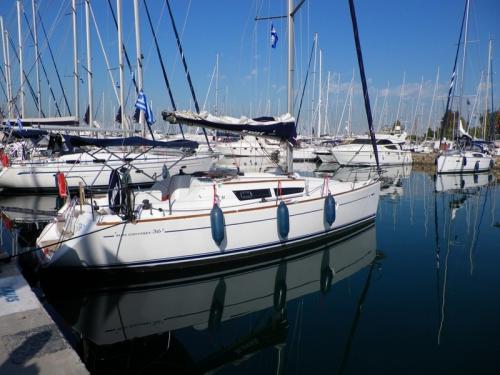 Sailboat Sun Odyssey 36i for hire in Lefkas