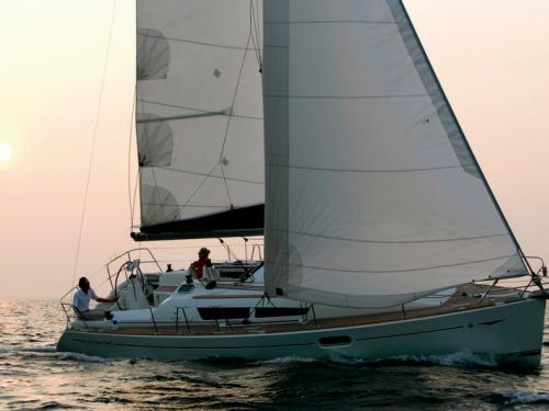 Sailing boat Sun Odyssey 36i available for charter in Old Port of Kerkira