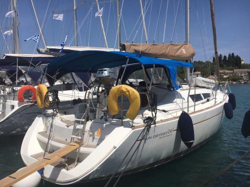 Yacht Sun Odyssey 36i available for charter in Gouvia