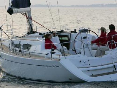 Yacht Sun Odyssey 36i for hire in Kerkira