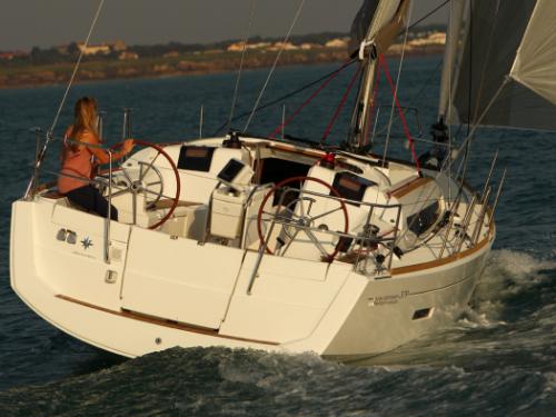 Sailing yacht Sun Odyssey 379 for hire in Marina San Antonio