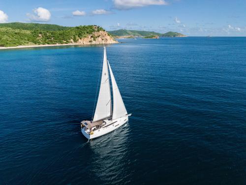 Yacht Sun Odyssey 380 available for charter in Nanny Cay Marina