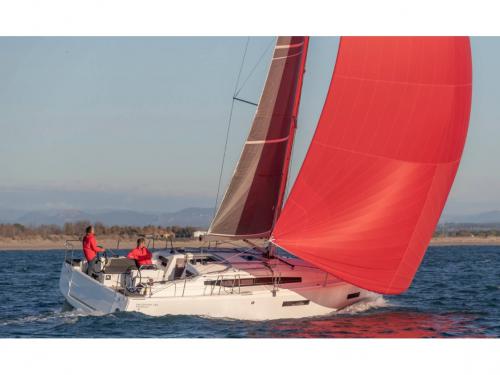 Sailing yacht Sun Odyssey 380 for rent in Olbia