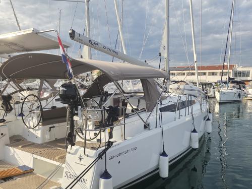 Sailing boat Sun Odyssey 380 for charter in Pirovac