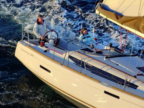 Yacht Sun Odyssey 389 for hire in Port Pin Rolland