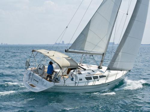 Sailing yacht Sun Odyssey 40.3 for rent in Finikas