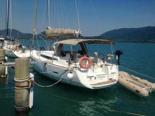 Sailing boat Sun Odyssey 409 available for charter in Petcharat Marina
