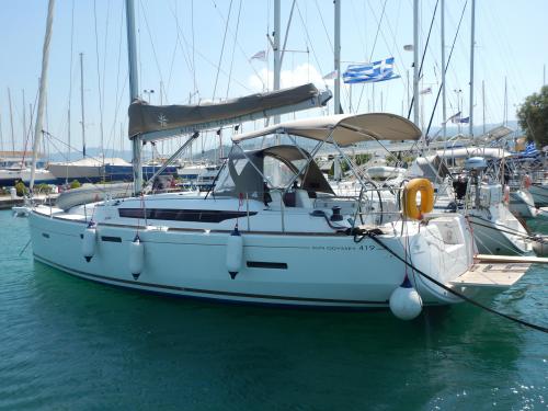 Yacht Sun Odyssey 419 for rent in Lefkas
