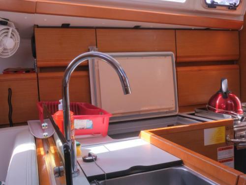 Yacht Sun Odyssey 419 available for charter in Lagoon Marina