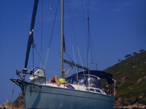 Sailing boat Sun Odyssey 42 for rent in Chios City