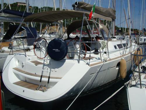 Sailing boat Sun Odyssey 42i available for charter in Marina di Portisco