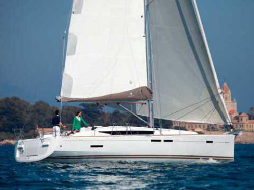 Yacht Sun Odyssey 439 for rent in Marsala Marina