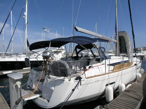 Sailing yacht Sun Odyssey 439 available for charter in Lavrio
