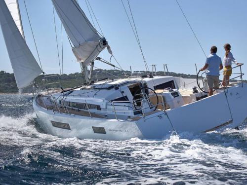 Sailing boat Sun Odyssey 440 available for charter in Tropea