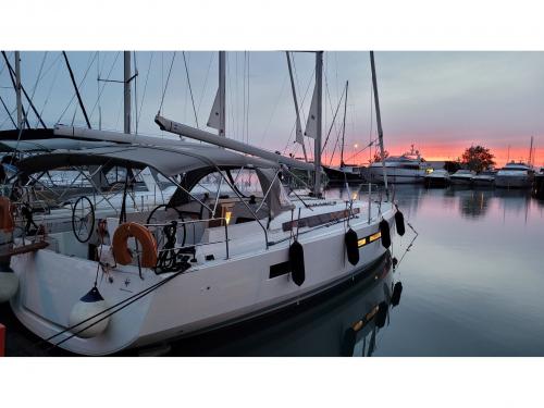 Sailing boat Sun Odyssey 440 available for charter in Lefkas