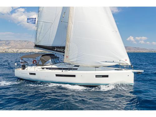 Sailing boat Sun Odyssey 440 available for charter in Rhodes city