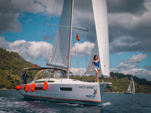 Sailing yacht Sun Odyssey 440 available for charter in Kas