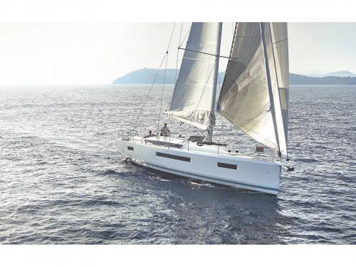 Sailing boat Sun Odyssey 440 for hire in Kavala