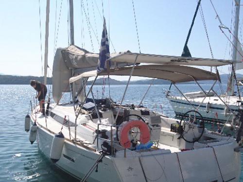 Sailing boat Sun Odyssey 449 for charter in Kerkira Sailing boat Sun Odyssey 449 for charter in Kerkira