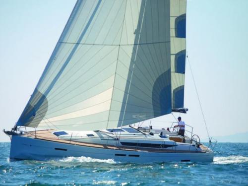 Sailing yacht Sun Odyssey 449 for rent in Piso Livadi