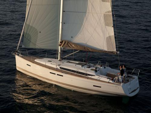 Sailing yacht Sun Odyssey 449 for rent in Piso Livadi