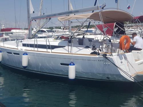 Segelboot Sun Odyssey 449 Yachtcharter in Marina Kornati