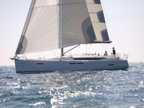 Sailing boat Sun Odyssey 449 available for charter in Altair Marina