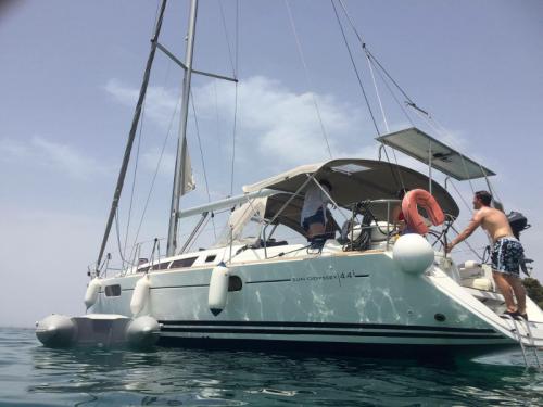 Yacht Sun Odyssey 44i chartern in Marina Lefkas