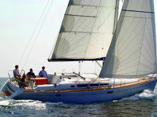 Sailing yacht Sun Odyssey 45 available for charter in Finikas