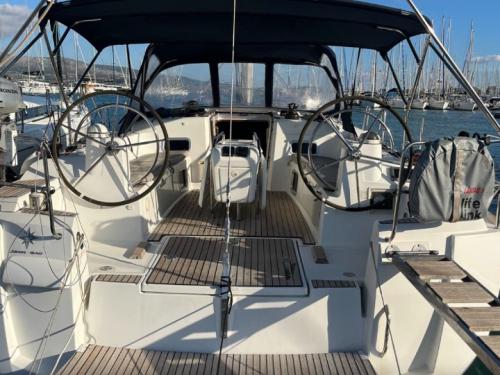 Yacht Sun Odyssey 469 for rent in Lefkas Marina