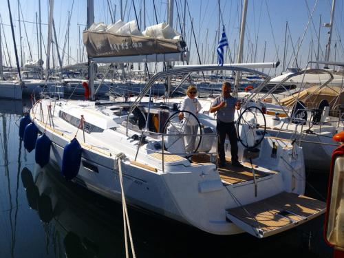 Sailing yacht Sun Odyssey 469 available for charter in Athens