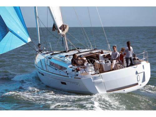 Sailing yacht Sun Odyssey 469 for charter in Salaminas Marina