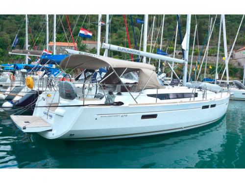 Segelboot Sun Odyssey 479 Yachtcharter in ACI Marina Dubrovnik Segelboot Sun Odyssey 479 Yachtcharter in ACI Marina Dubrovnik