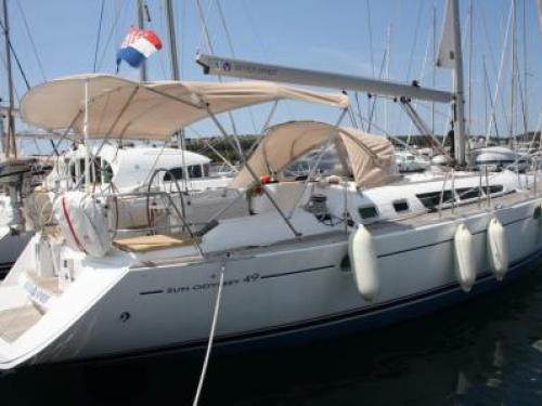 Sailing yacht Sun Odyssey 49 available for charter in Primosten
