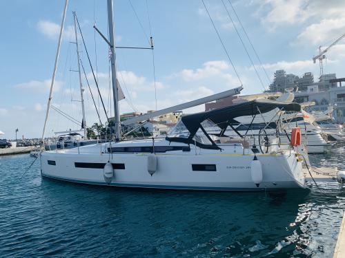 Sailboat Sun Odyssey 490 for hire in Limassol