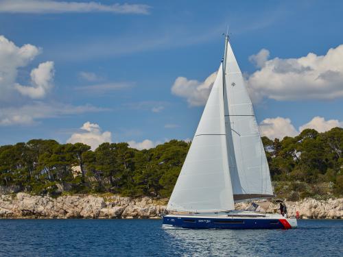 Sailing boat Sun Odyssey 490 available for charter in Primosten