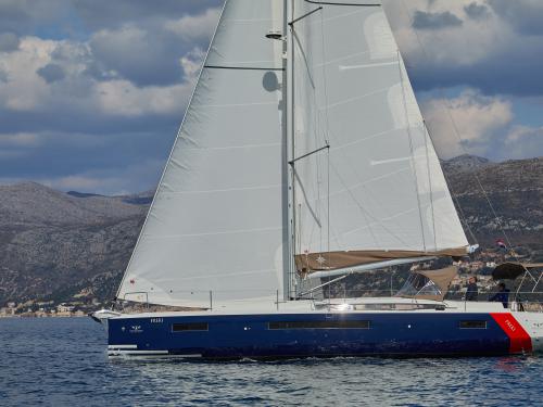 Sailing yacht Sun Odyssey 490 for hire in Primosten