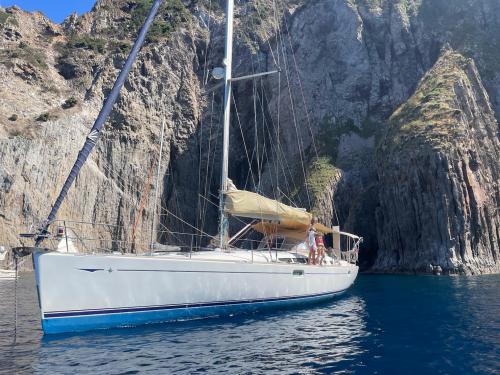 Sailing boat Sun Odyssey 49 Performance for hire in Grimaud