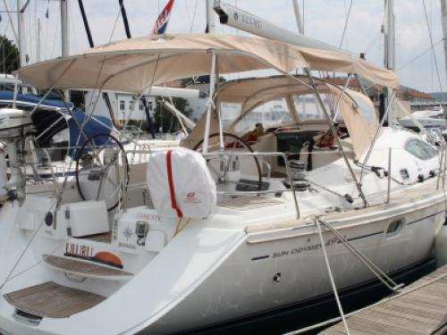 Sailboat Sun Odyssey 49DS available for charter in Primosten