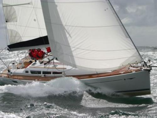 Sailing yacht Sun Odyssey 49i for hire in Port Goecek Marina