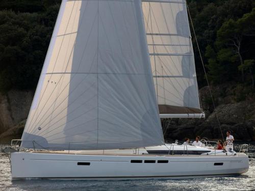 Sailing boat Sun Odyssey 509 available for charter in Kavala