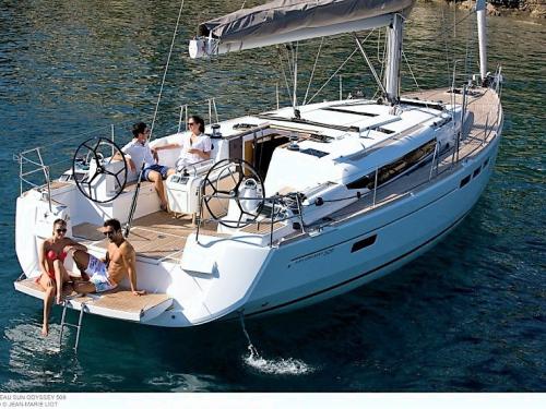 Segelboot Sun Odyssey 509 Yachtcharter in Zaton