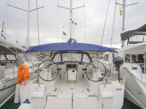 Sailing yacht Sun Odyssey 509 for hire in Marina Zaton Sibenik